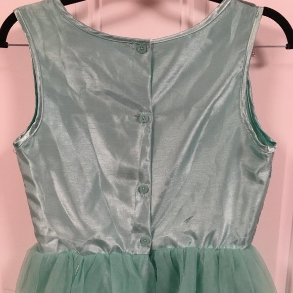 Cherokee Sleeveless Mint Green Dress - Size 14/16 - Picture 3 of 7
